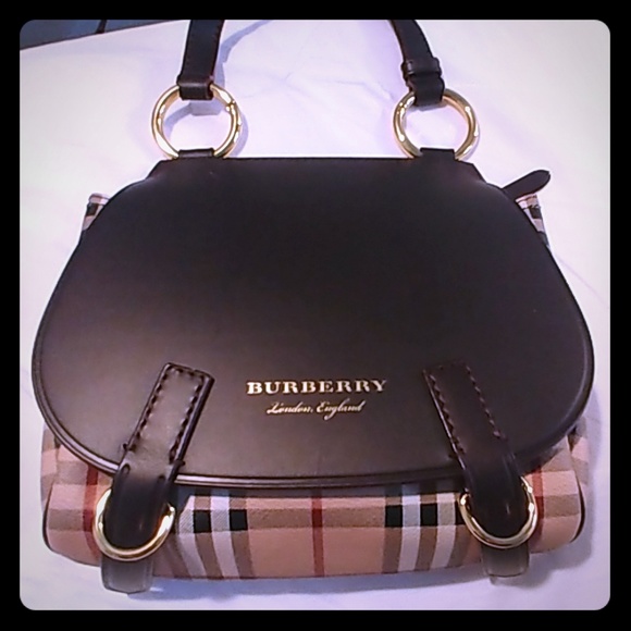 burberry saddle bag